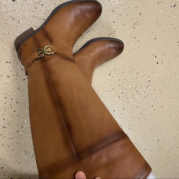 Sam Edelman Leather Riding Boot - Picture 4 of 16